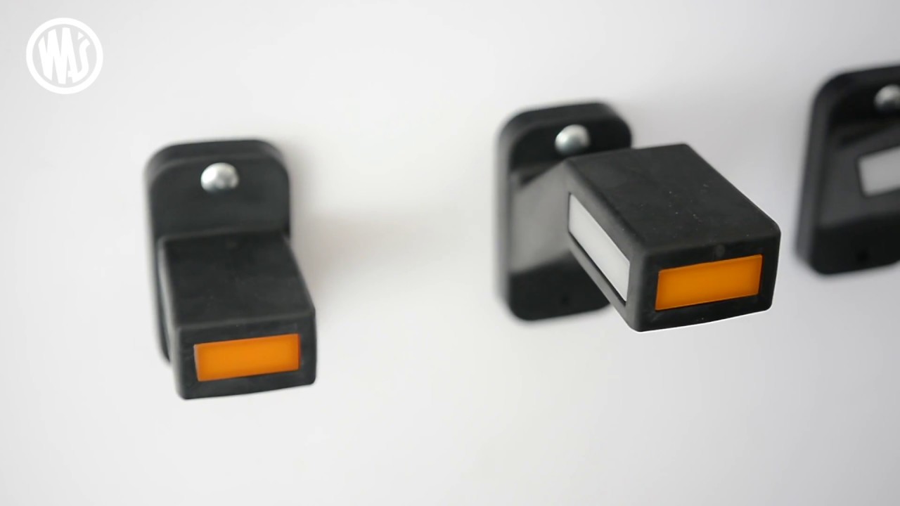 Светодиоден LED Габарит, Тип Рогче, Страничен, Е-Mark, Неон Ефект, за Камион, Ремарке 12/24V, Три Светлини, 8.7 см