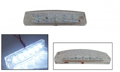 LED SMD светодиодни габарит, токос, маркер 24V бели