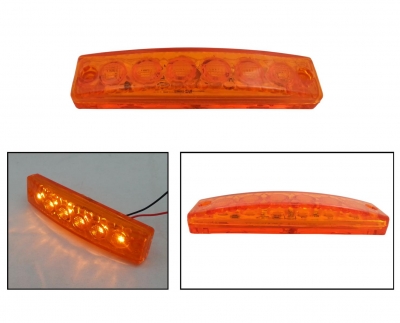 LED SMD светодиодни габарит, токос, маркер 12V оранжеви