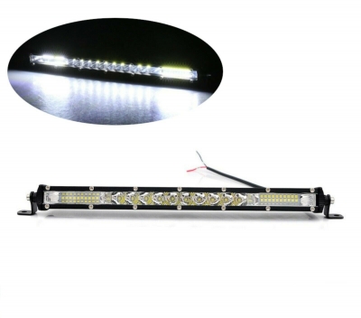 33 см LED Лед Диоден Бар , 4500 lm, 90W, Ултра Тънък, 12-24V, Комбинирана Combo - Flood и Spot Светлина