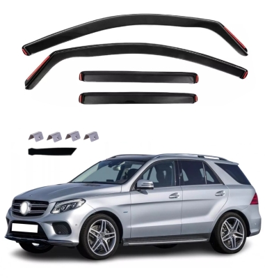 Комплект от 4бр. ветробрани за Mercedes M-Class / GLE (W166) - 2011-2018