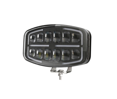 LED Халоген Фар DRL бяла/жълта светлина - 12-24V за джип, камион, агротехника и др.