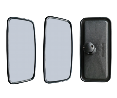 Комплект от 2 бр. универсални огледала за обратно виждане с основа 375 mm x 190 mm за камион автобус строителни и селскостопански машини багери кемпери и др.