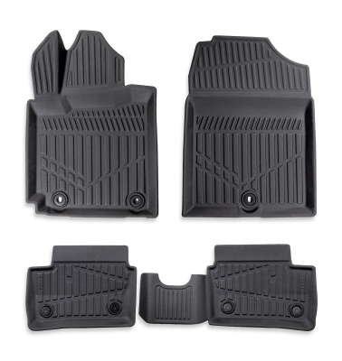 Комплект 4бр. 3D Гумени стелки за купе Erpassan - KIA PICANTO III 2017+