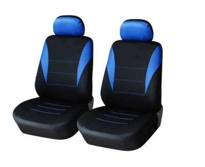 1+1 Универсална синя тапицерия (калъфи)  за предни седалки