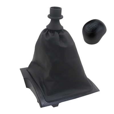 Топка за скоростен лост + маншон с рамка за Fiat Ducato, Peugeot Boxer и Citroen Jumper – 6 скорости – OEM 1608508580 / 46314090 / 55348945