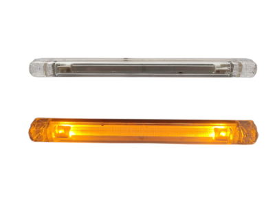 Оранжев LED габарит/контурна светлина – 6 Диода  24V  240 mm