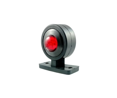 Мини LED Габаритна Светлина тип рогче - Червен / Бял  12V-24V