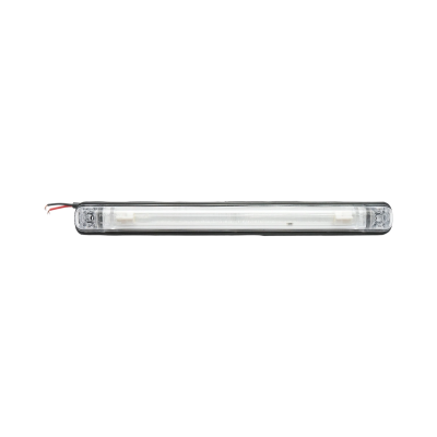 Бял LED габарит/контурна светлина – 6 Диода 24V 240 mm