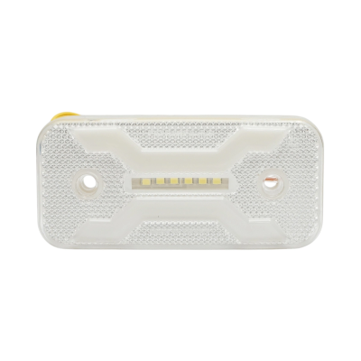 Бял LED Габарит / Маркер X Neon ефект – 30 диода 2 функции 12V/24V