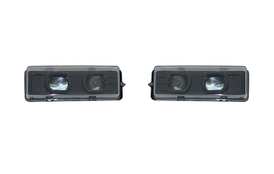 Комплект LED Халогени / Фарове за мъгла с двойна лупа за DAF XF95, 75CF, 85CF – OEM 1328860 / 1328861