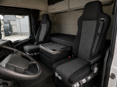 Калъф/тапицерия за седалки за Mercedes-Benz Actros, Axor, Atego 2000–2015 г., сиви
