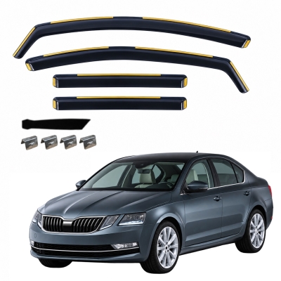 омплект от 4 бр. ветробрани за SKODA OCTAVIA III – седан – 2013–2019 г.