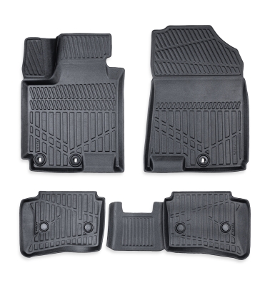 Комплект 4бр. 3D Гумени стелки за купе Erpassan - HYUNDAI ix20 2015-2020