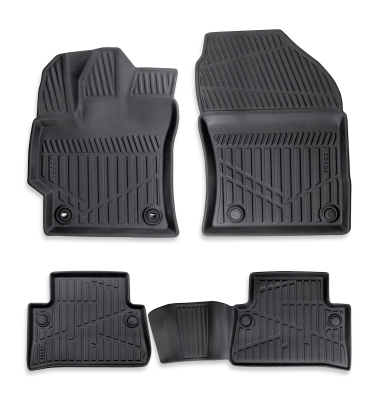 Комплект 4бр. 3D Гумени стелки за купе Erpassan - TOYOTA COROLLA CROSS 2020+