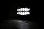 LED Халоген Фар DRL бяла/жълта светлина - 12-24V за джип, камион, агротехника и др.