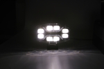 LED Халоген Фар DRL бяла/жълта светлина - 12-24V за джип, камион, агротехника и др.