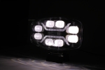 LED Халоген Фар DRL бяла/жълта светлина - 12-24V за джип, камион, агротехника и др.