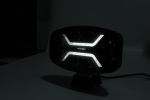 LED Халоген Фар DRL бяла/жълта светлина - Опушен - 12-24V за джип, камион, агротехника и др.
