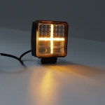 162W LED Диоден Фар Работна Бяла Жълта Светлина Габарит Мъгла Лампа 12V 24V