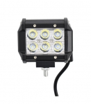 6 LED 18W Халогенна Водоустойчива Светлина Работна Лампа Flexzon 10-30V за Ролбар АТВ, Джип