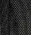 Универсална Авто тапицерия, калъфи за седалки, пълен комплект делима задна седалка с цип  черна