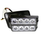 8 LED Аварийна Лампа За Пътна Помощ, Жълта Блиц Светлина, Мигаща!