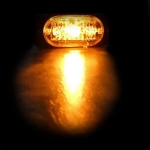 3 LED Аварийна Лампа За Пътна Помощ, Жълта Блиц Светлина, Мигаща!