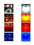LED Лед Крушки, 30 SMD, BA15S 1156 (P21W), BAU15S 1156 (PY21W), 12V - 24V, Бяла, Оранжева, Червена, Синя Светлина Canbus