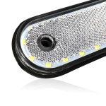 LED Диоден Габарит, Маркер, Токос,  Бял, Червен, Жълт, Маркер, 20 Диода, 12V - 24V за камион бус, ван, каравана, платформа, кемпер