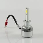 Комплект от 2 броя LED ЛЕД диодни крушки за фарове H1 36w 7600lm 12/24V