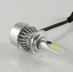 Комплект от 2 броя LED ЛЕД диодни крушки за фар халоген HB3 ХБ3 12V 36W