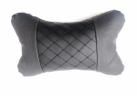 Комплект от 2 броя универсални възглавници авто възглавничка за врат за по-добър комфорт при дълъг път с автомобил черно