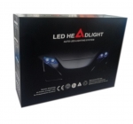 Комплект 3D CSP LED ЛЕД диодни крушки H1 Х1 12V 100W 20000lm за фарове Canbus без грешки 360° градуса