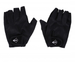 Комплект от 2 броя ръкавици за колело велосипед без пръсти черно размер M DUNLOP