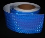 Светлоотразителна рефлекторна самозалепваща се лента фолио с висока фотометрична мощност 5 m x 5 cm синя