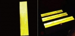 Светлоотразителна рефлекторна самозалепваща се лента фолио  с висока фотометрична мощност 5 m x 5 cm жълта златна