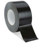 Универсална лента Черно тиксо за брезент 20м х 50мм