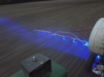 Led Лед работно осветление за щангата на пръскачка струйна лампа фар прожектор халоген синя светлина  12V-24V
