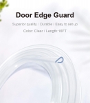 Предпазна декоративна лайсна протектор за врата врати авто ръбове прозрачна 5м