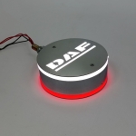 Комплект от 2бр Светодиодни LED Лед Габарити Обеци 24V бяло-червено DF