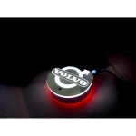 Комплект от 2бр Светодиодни LED Лед Габарити Обеци 24V бяло-червено VOL