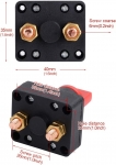 Ключ маса превключвател прекъсвач изолатор на акумулатор 12V