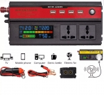 Инвертор преобразувател на напрежение с цифров дисплей от 12V на 220V 5000W