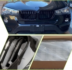 Двойни Бъбреци Решетки За БМВ BMW X3 X4 FACELIFT F25 F26  2014 - 2017г. Черен Гланц Лак