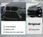 Двойни Бъбреци Решетки За БМВ BMW X5 X6 F15 F85 F16 F86  2014+ Черен Гланц Лак