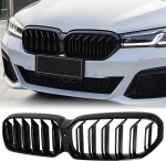 Двойни Бъбреци Решетки За BMW 5 SERIES G30 G31 LCI БМВ 5-та Серия Facelift BMW G30 G31 G38  2020г.-2023г. Черен Гланц Лак