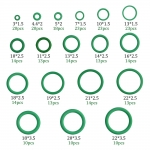 Универсален комплект от 279 бр. гумени О-пръстени