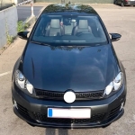 Комплект от 2бр. Batman Style капаци за странични огледала за Volkswagen VW GOLF 6 2009-2013г.