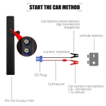 Стартерно, зарядно устройство за акумулатори 1000A, 12V, 10 000mAh